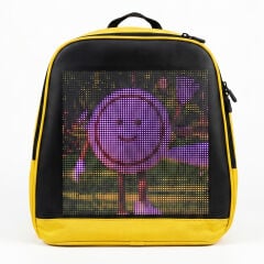 Led Ekranlı Sırt Çantası - 38x34 cm