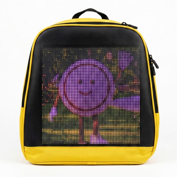 Led Ekranlı Sırt Çantası - 38x34 cm