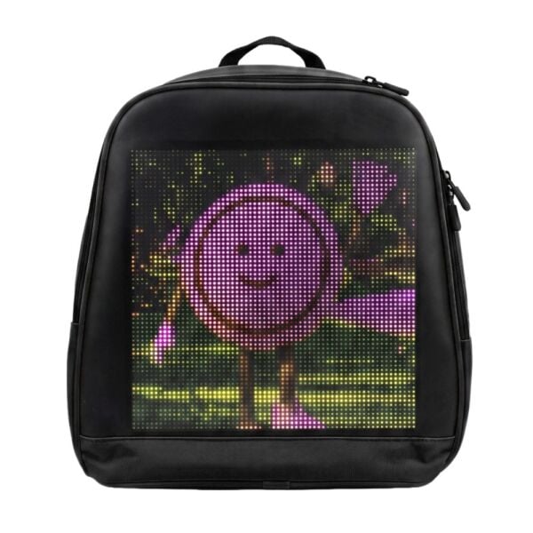 Led Ekranlı Sırt Çantası - 38x34 cm
