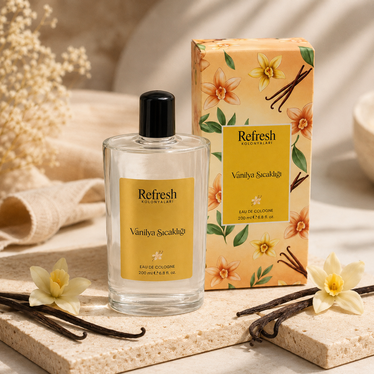 Refresh Cam Şişe Kolonya - 200 ml