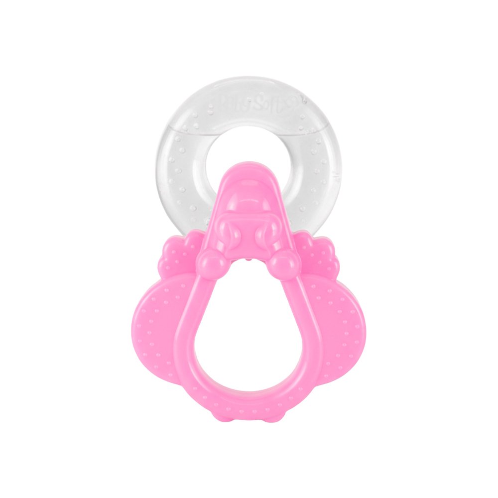 Babysoft Tutucaklı Sulu Diş Kaşıyıcı Pembe