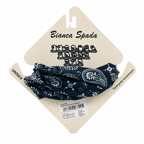 Desenli Unisex Bandana