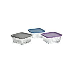 3'lü Saklama Kabı Frezya - 225cc