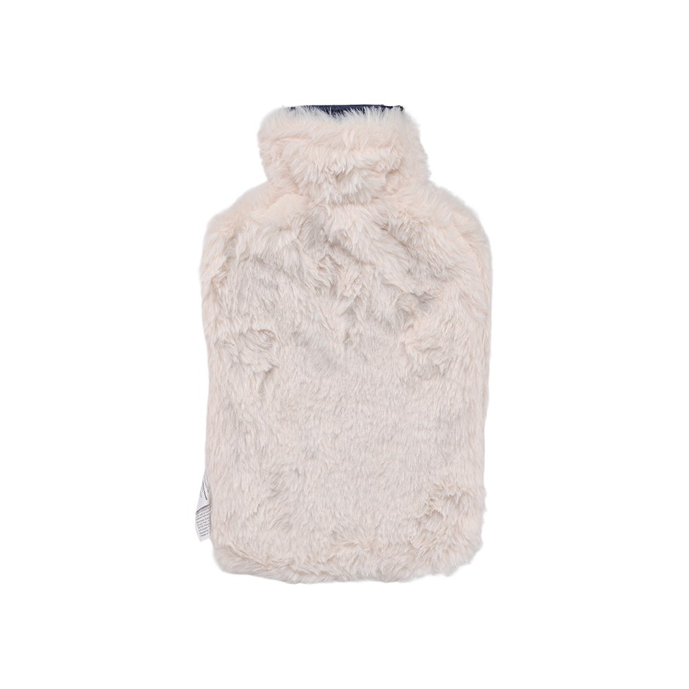 Pelüş Sıcak Su Torbası - 2 Litre Beyaz