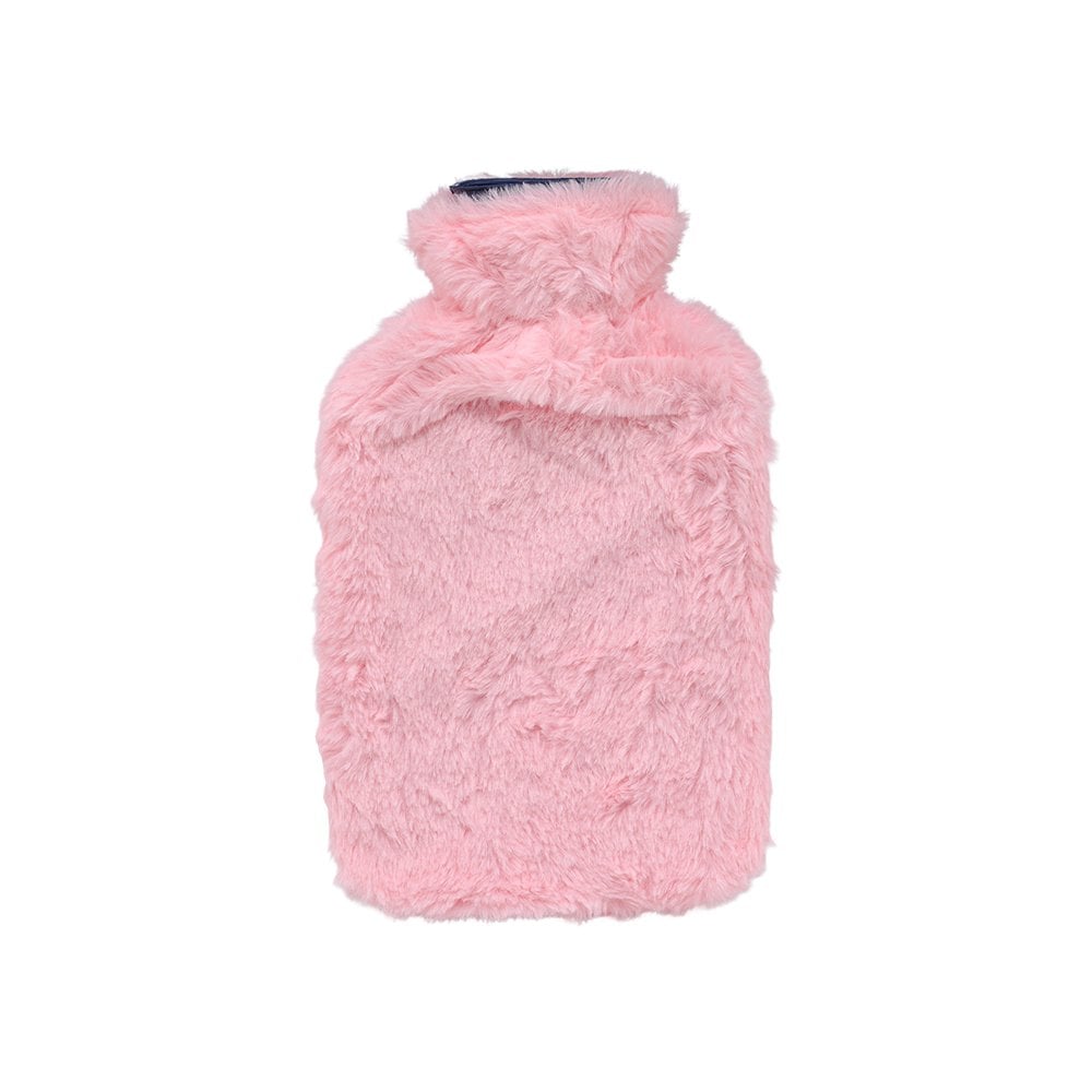 Pelüş Sıcak Su Torbası - 2 Litre Pembe