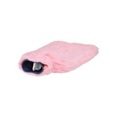 Pelüş Sıcak Su Torbası - 2 Litre Pembe