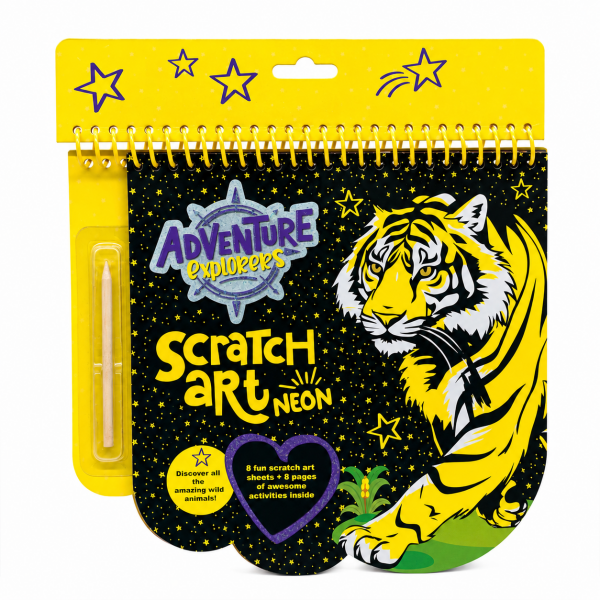 Scratch Art  Defteri - 8 yaprak