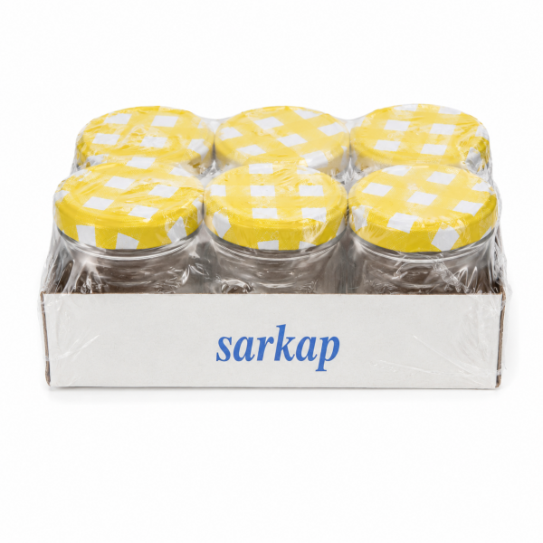 6'lı Cam Mini Kavanoz Set - 40 ml