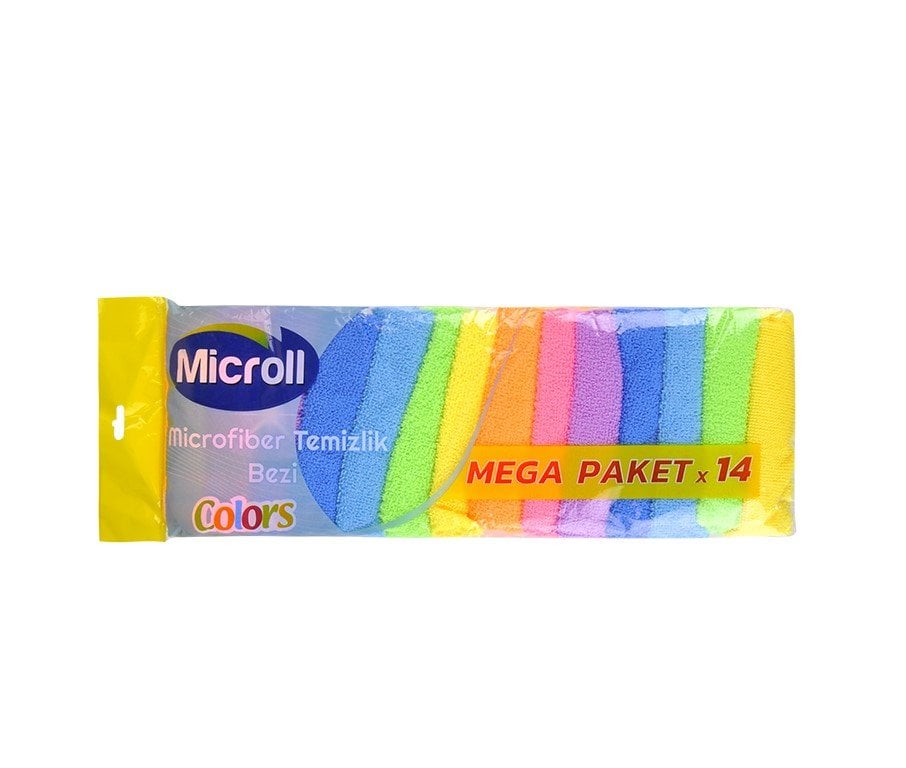 14'lü Mikrofiber Temizlik Bezi - 30x30
