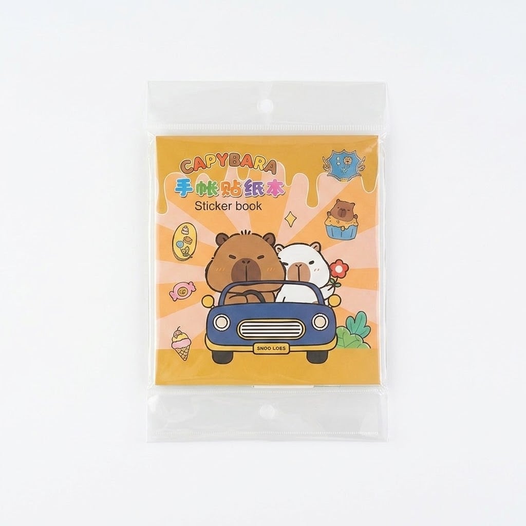 Sticker Defter Set - 12x12 - 5 Yaprak