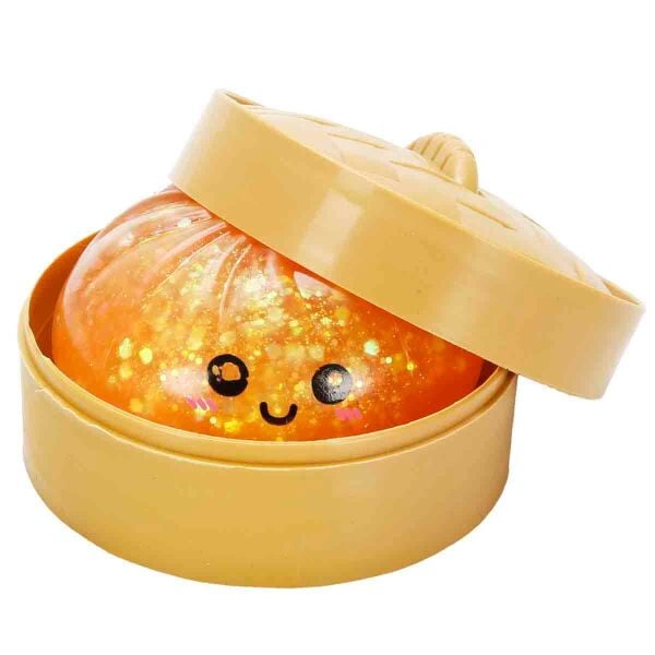 Dumpling Squishy Sürpriz Simli Renkli Çin Mantısı