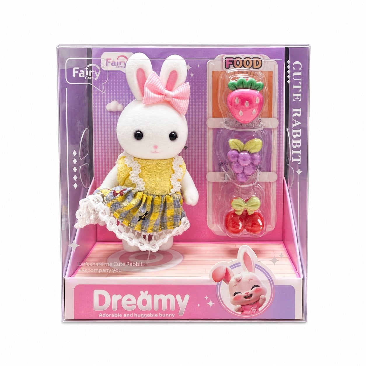 Aksesuarlı Mini Tavşan Set Model 1