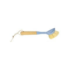 Bambu Saplı Renkli Lavabo Fırçası Turkuaz