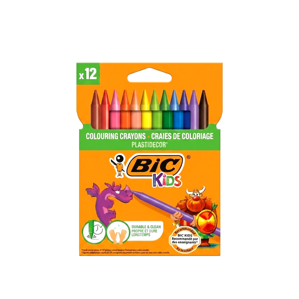 Silinebilir 12 Renk Pastel Boya