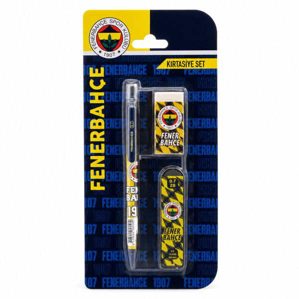 Fenerbahçe Lisanslı 3'lü Kırtasiye Seti