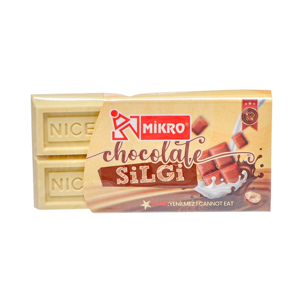 Silgi Çikolata Beyaz