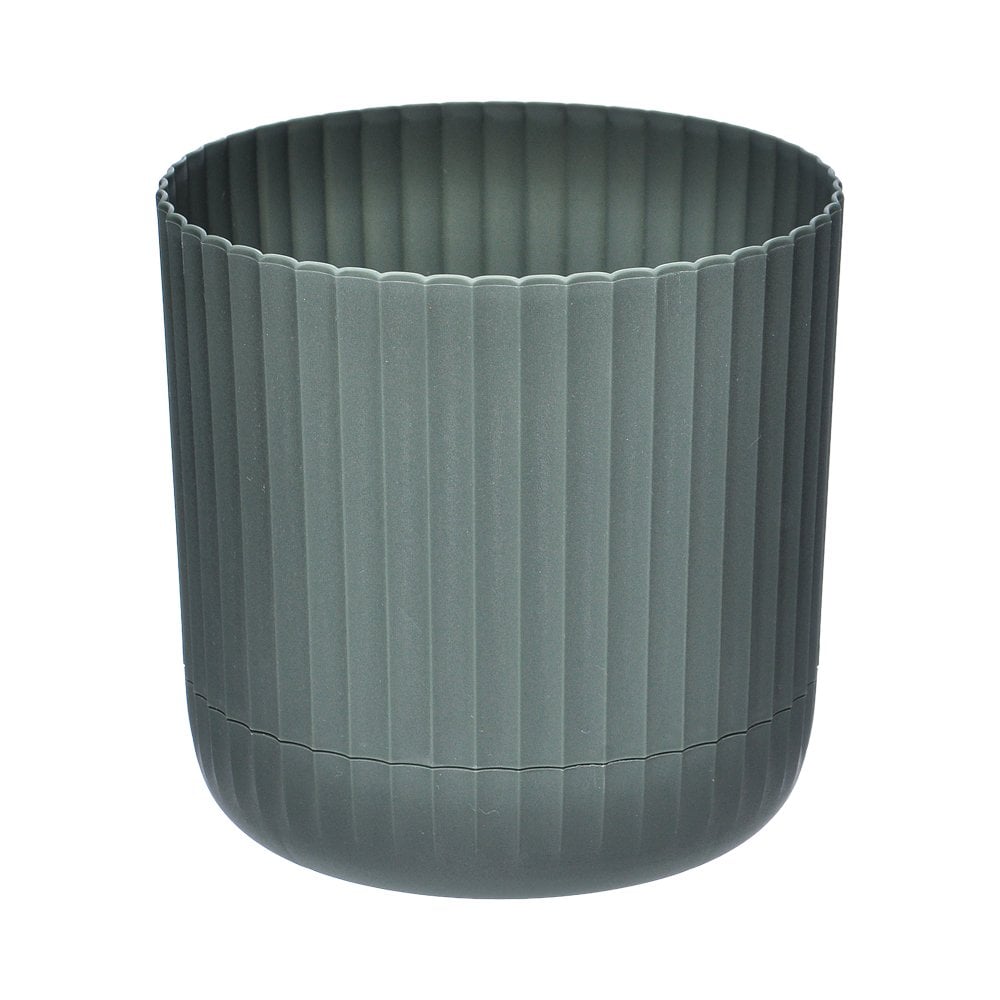 Zeraf Yuvarlak Saksı - 2,6 L Yeşil