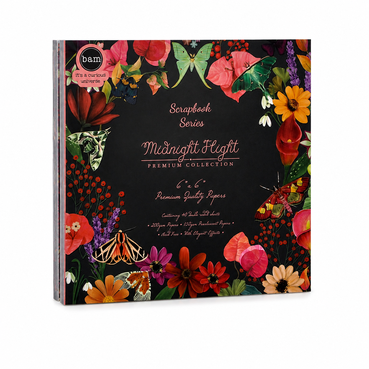 Scrapbook Desen Defteri  - 40 Yaprak