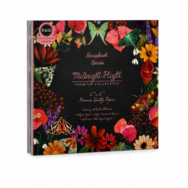 Scrapbook Desen Defteri  - 40 Yaprak