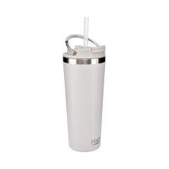 Pipetli Çelik Termos Bardak - 660 ml