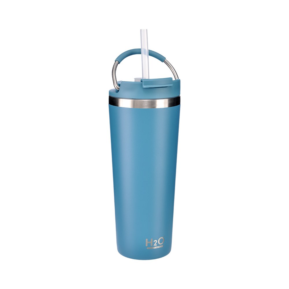 Pipetli Çelik Termos Bardak - 660 ml