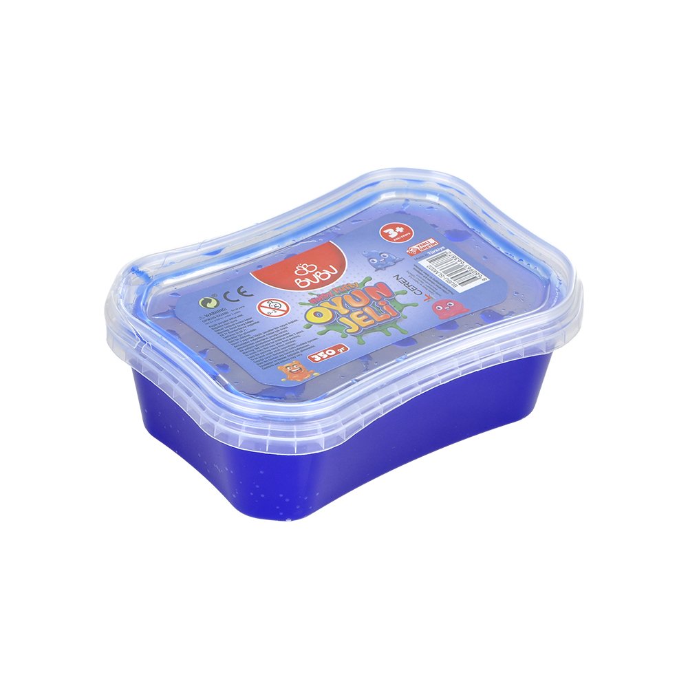 Dikdörtgen Tekli Slime - 350 Gr Mavi