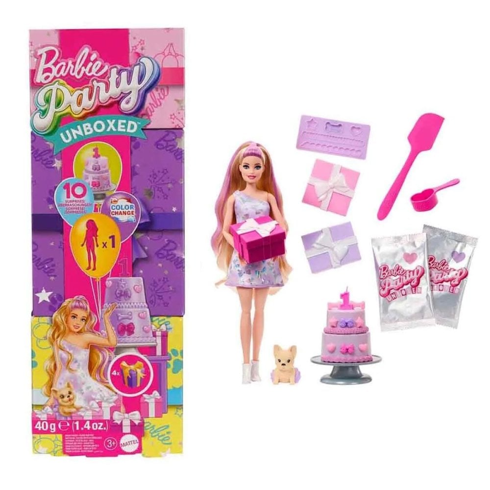 Barbie Parti Sürpiz Bebek