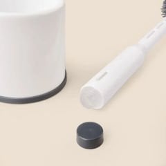 Deterjan Hazneli Silikon Tuvalet Fırçası - 40 cm