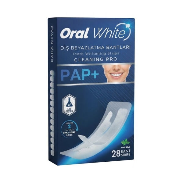 Oral White Cleaning Pro PAP+ Diş Beyazlatma Bantları