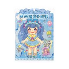 Fashion Sticker Set - 4+4 Sayfa