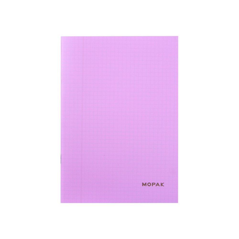 60 Yaprak PP Kapak A4 Kareli Defter Pembe