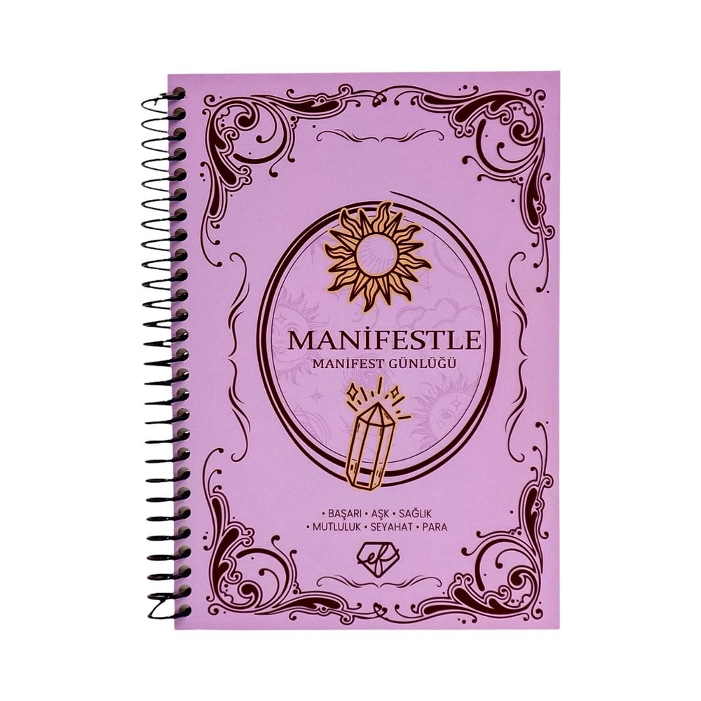 Stickerlı Manifest Günlük Defter