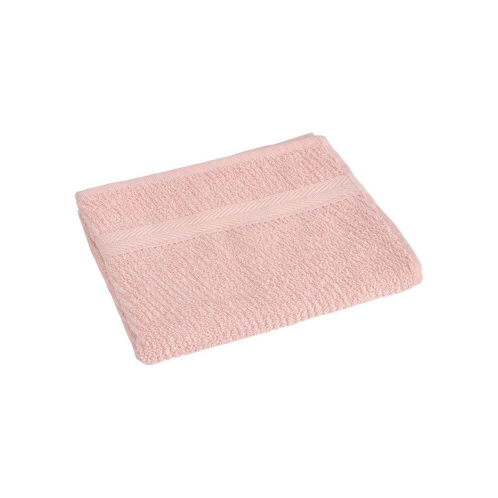 Bukle Yüz Havlu - 50x90cm Pembe