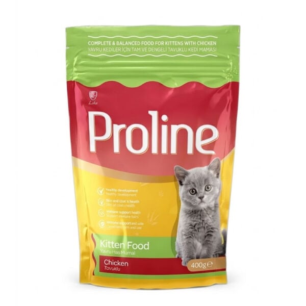 Yavru Kedi Tavuklu Kuru Mama - 400 gr - Proline