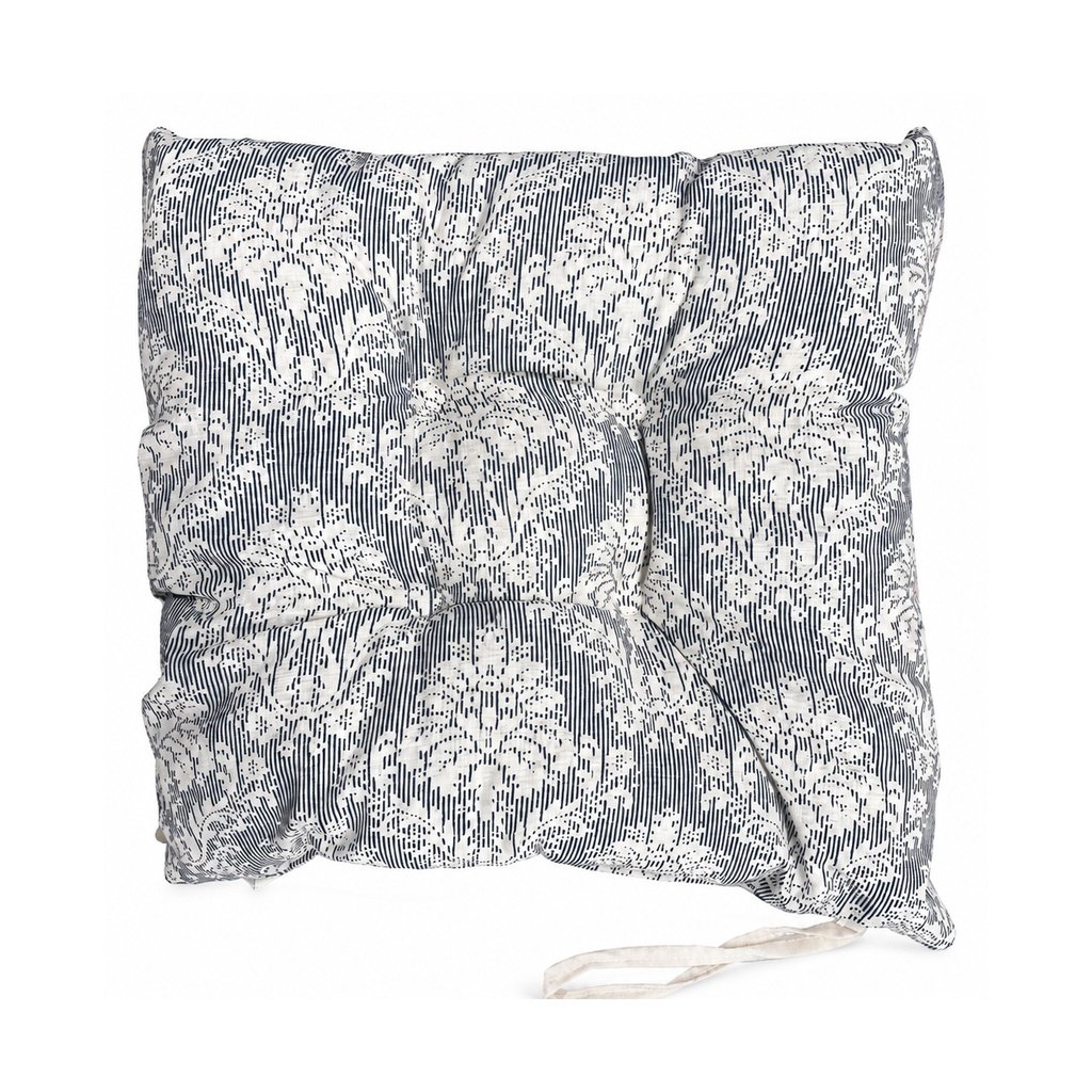 Silikon Dolgu Sandalye Minderi - 40x40 cm Gri