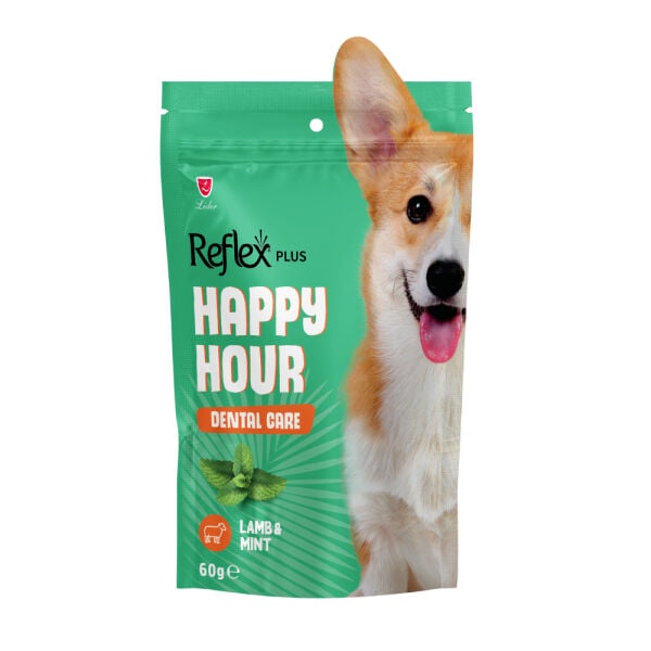 Ağız ve Diş Sağlığı Destekleyici Köpek Ödül Maması - Reflex Plus - 60 gr