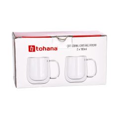2'li Çift Cidarlı Espresso Fincanı - 100 ml