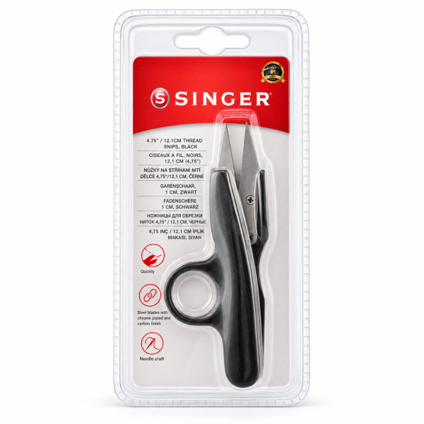 İplik Temizleme Makası - 12 cm - Singer