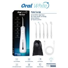 Oral White Professional Series 9000 Şarjlı Ağız Duşu