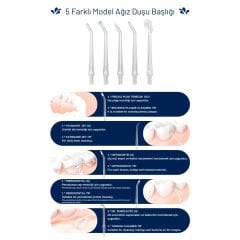Oral White Professional Series 9000 Şarjlı Ağız Duşu