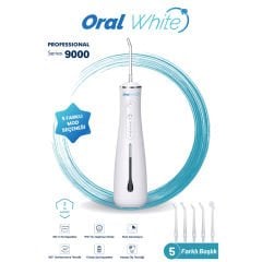 Oral White Professional Series 9000 Şarjlı Ağız Duşu